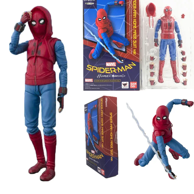 

Disney Marvel Spiderman Heroes Return SHF Female Spider Man Toys Simplified Dolls Pvc Action Figures Spiderman Decoration Model