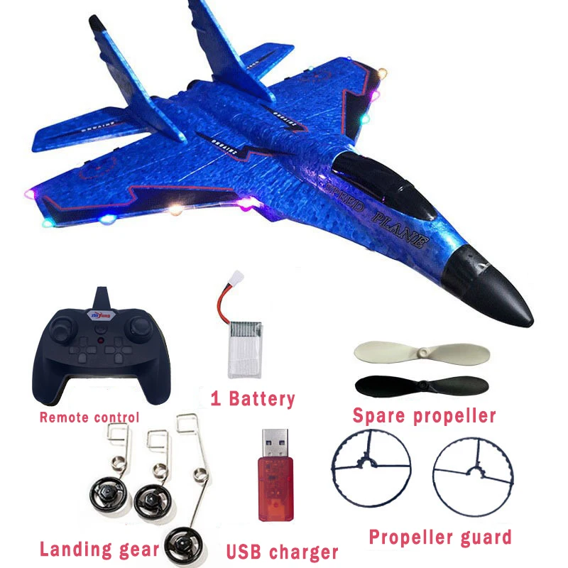 

Hot Tk RC Plane Mikoyan Fighter SU Airplane Model Foam Electric Remote Control planes Toys For Adults Boys Kids Aircraft Glider