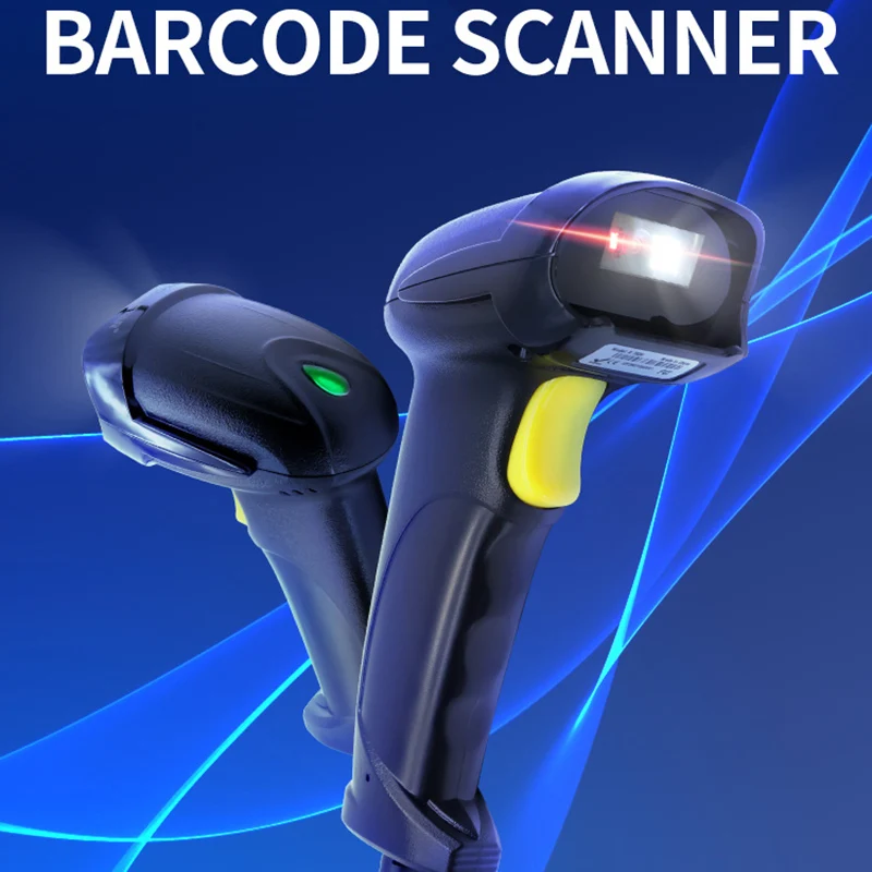 

Barcode scanner 2D Bluetooth Scanner Wired 2.4G Wireless Barcode Scanner Wireless Scanner 2D Handheld Barcode Reader QR Code PDF