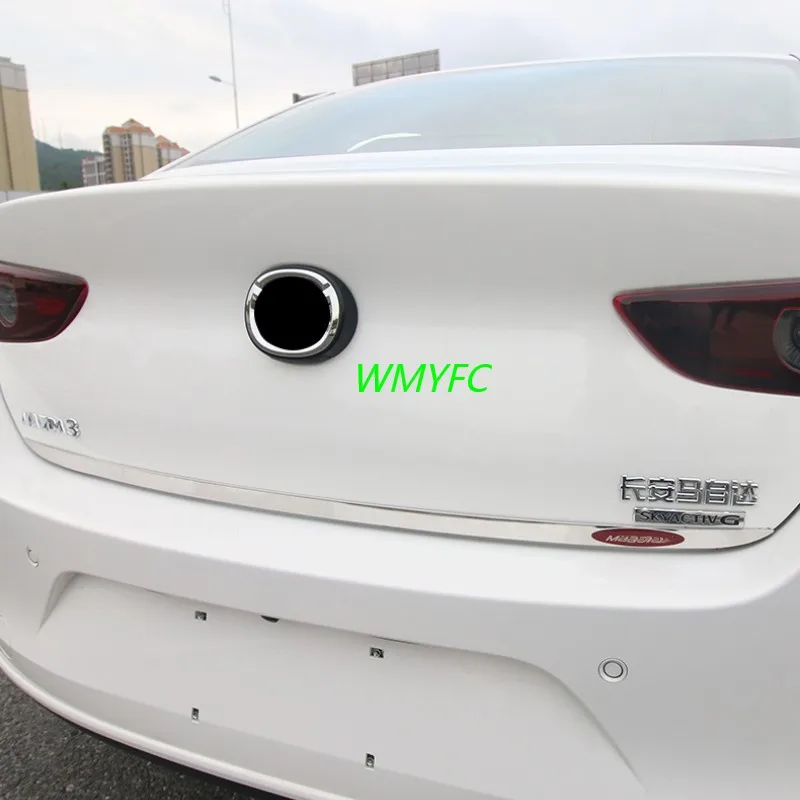 

For Mazda 3 Mazda3 Axela M3 2019 - 2022 Accessories Car Tailgate Rear Door Cover Molding Trim Tail Door Trim Moulding Styling