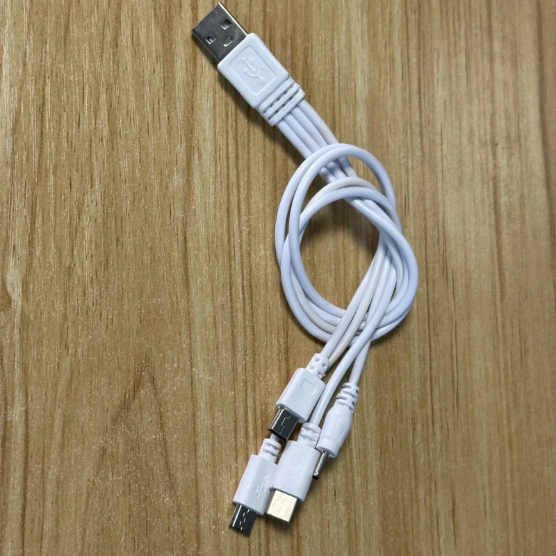 USB-кабель с 4 разъемами типа для зарядки различных устройств 896C