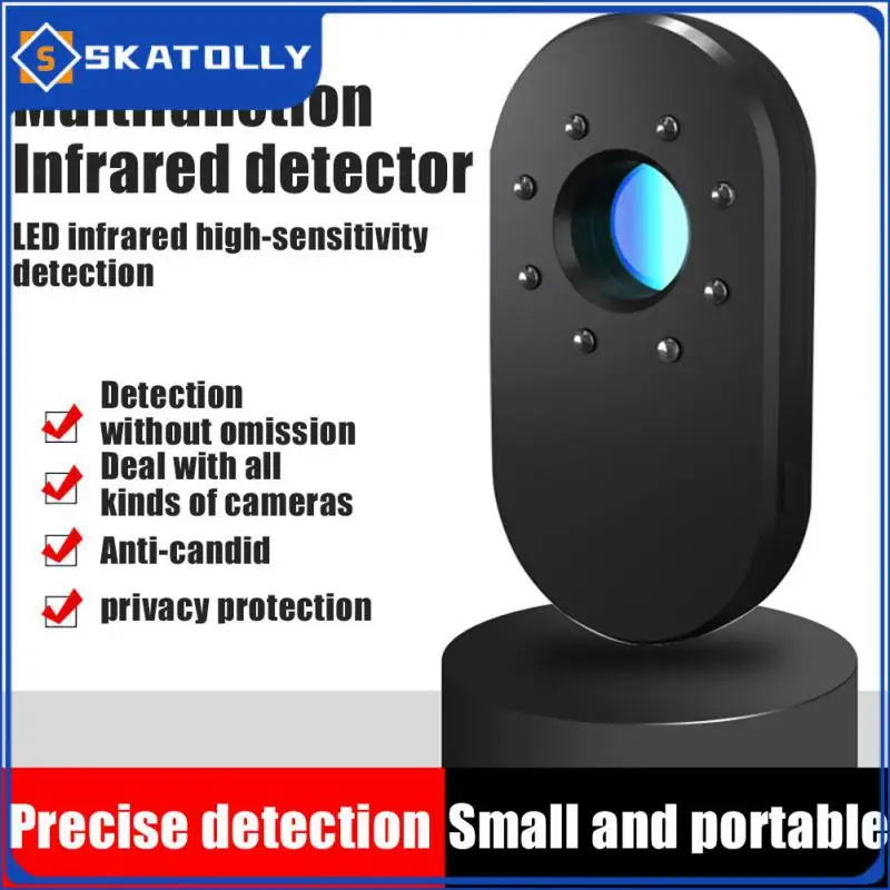 

Anti-peeping Detector Black Detector Protect Privacy Mini Multifunctional Infrared Detector Scan The Environment Camera Detector
