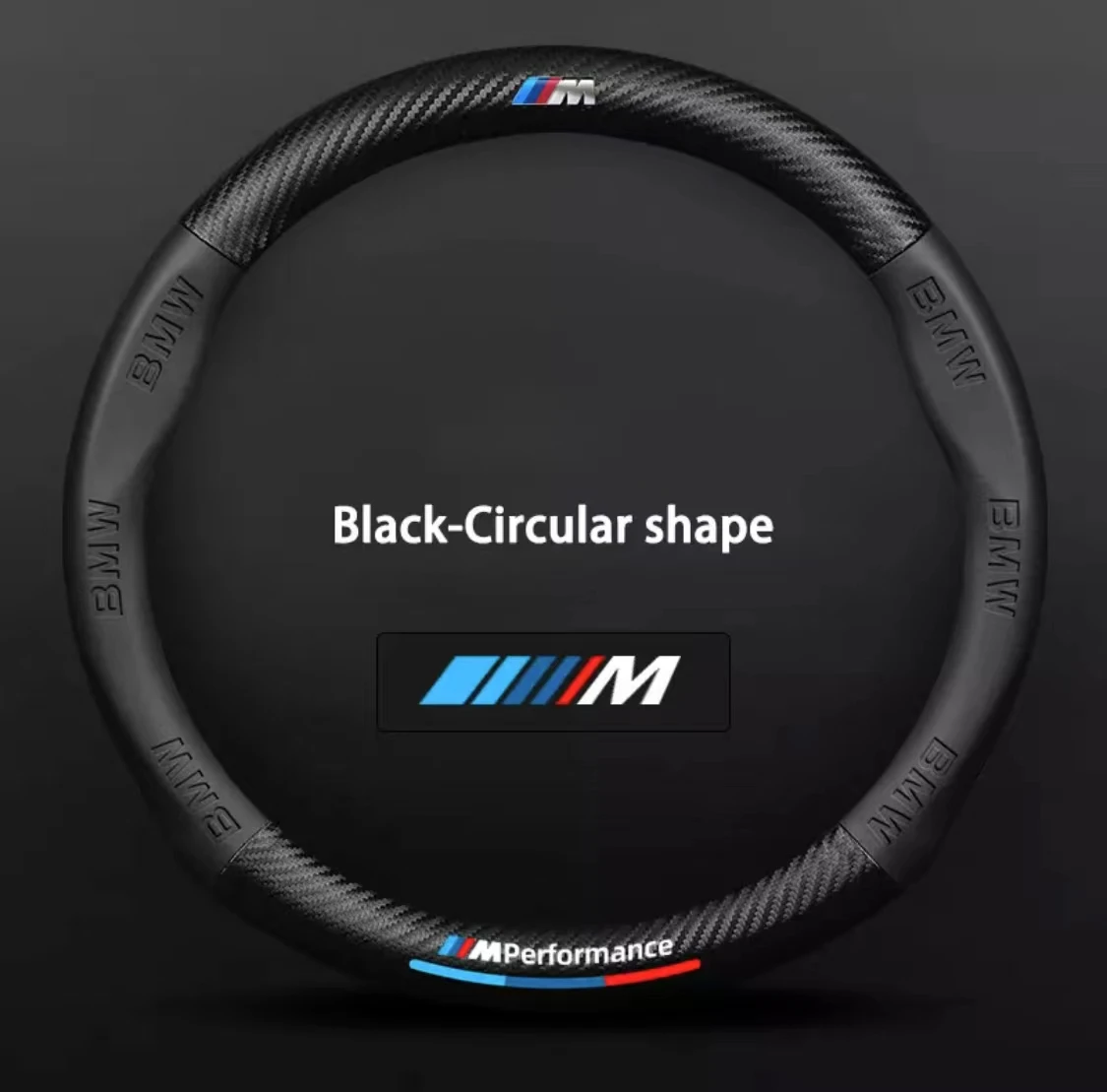 

Car Embossing For Bmw Steering Wheel Cover Carbon Fiber Non-Slip E46 X1 X3 X5 X6 F30 F34 F10 F20 G20 G30 F25 F26 E90 E36 E60 E87