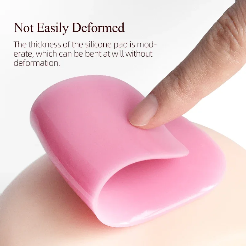 Силиконовые подкладки Songlashes Pro розовые белые высококачественные безымянные для