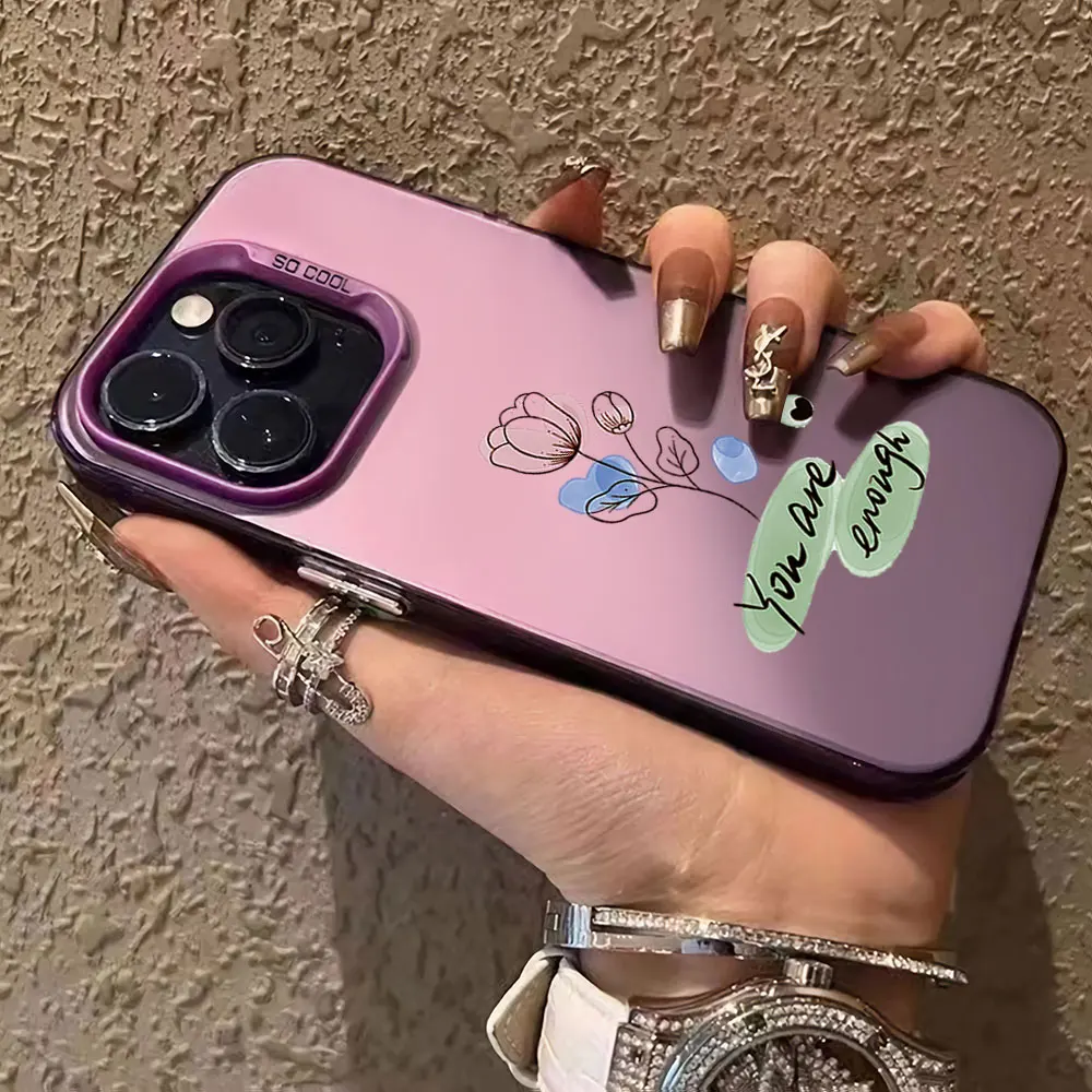 Серебристый чехол IMD для Motorola Moto G24 G04S G04 роскошный модный телефона с цветочным