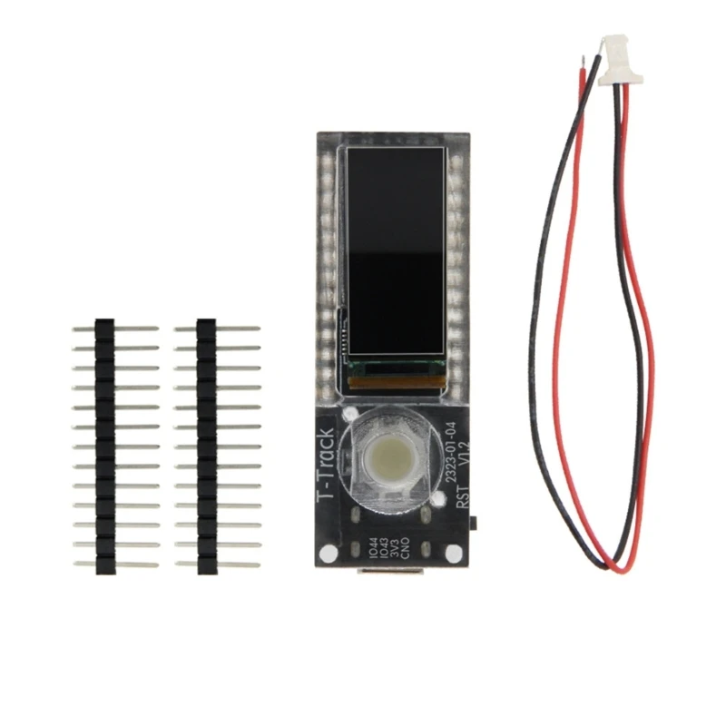 

T-Track ESP32 1.1" AMOLED Wireless Development Board with Trackball 4Wire Interfaces 1.1" JD9613 AMOLED