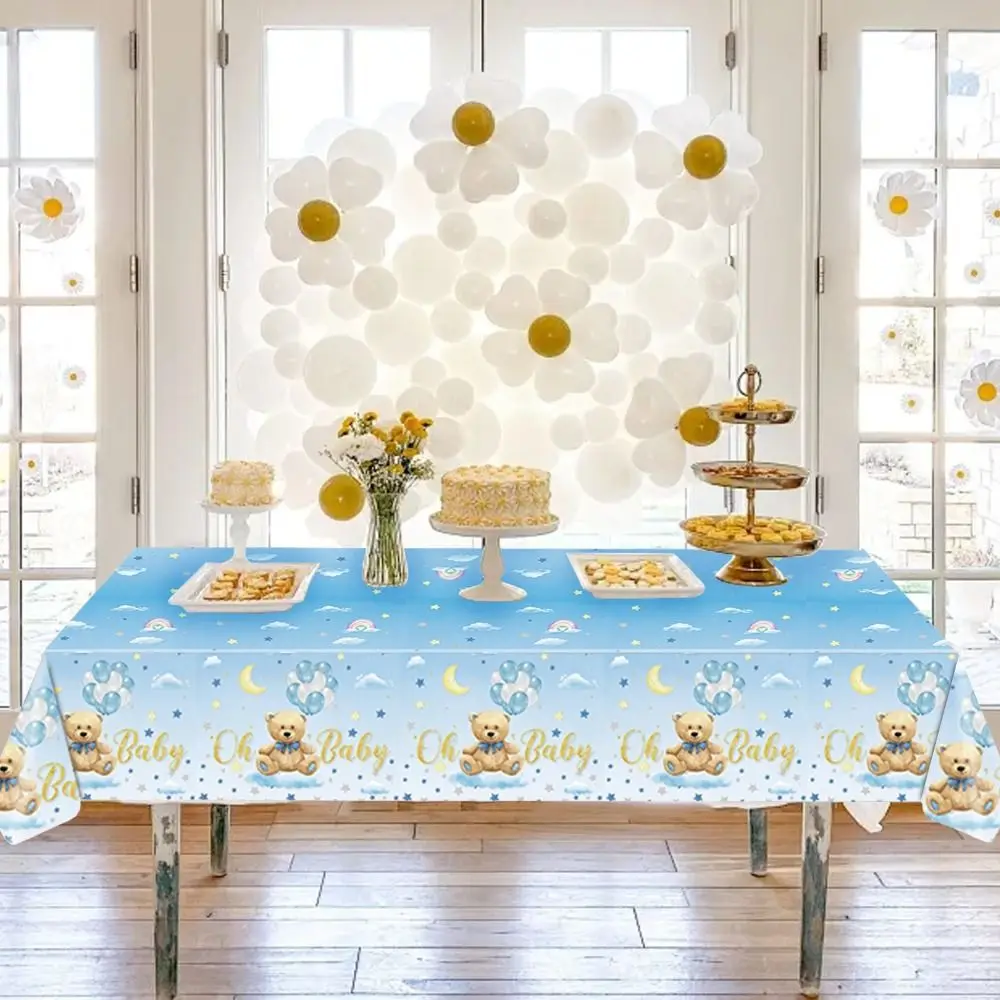 Скатерть плюшевый медведь для будущей матери 54x108 дюймов шар пол репродукция