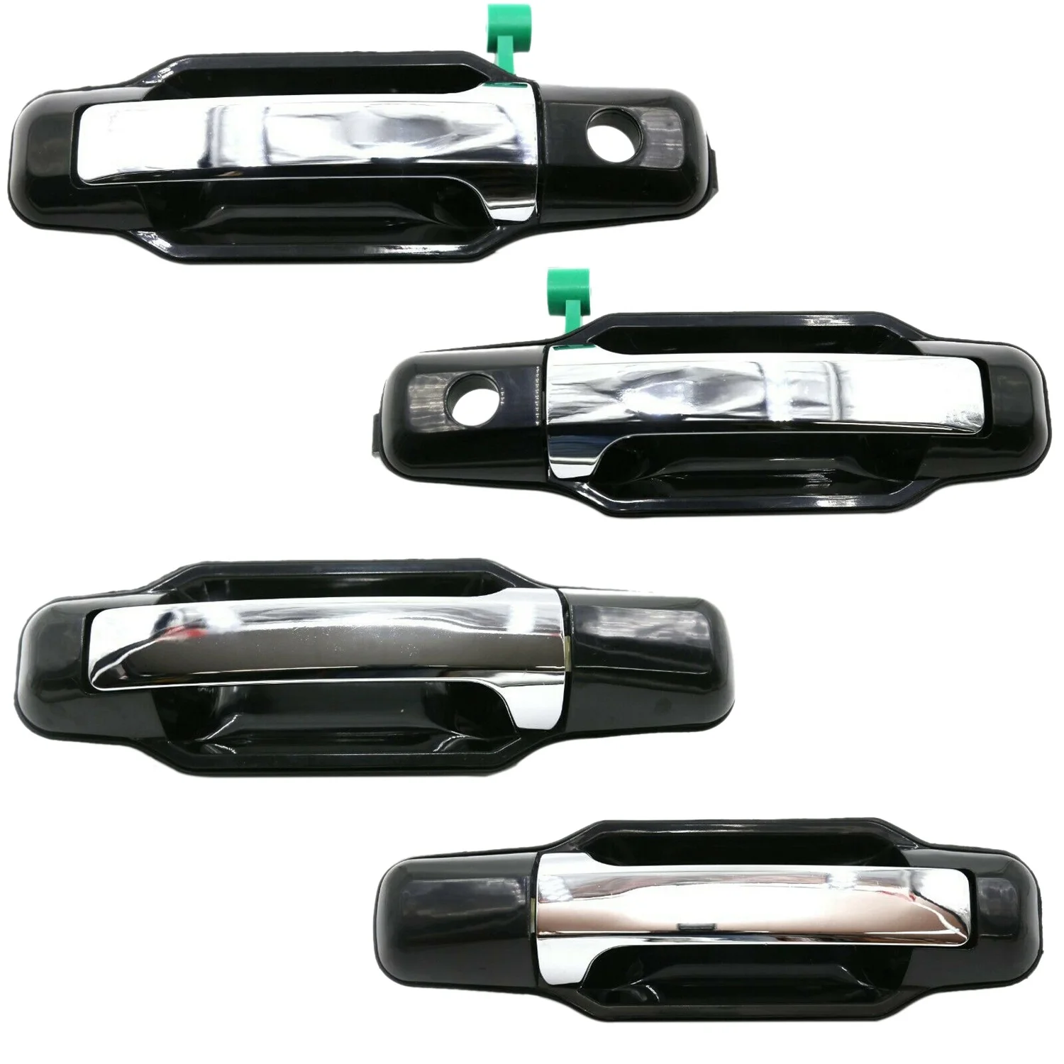 

4Pcs Exterior Door Handle for Kia Sorento 2003-2009 826503E021 826603E021 836503E01 Front Left/Right Silver