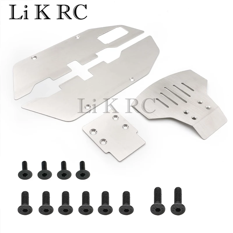 

NEW 1/10 SLASH 2WD stainless steel chassis armor armor crash avoidance set LY001
