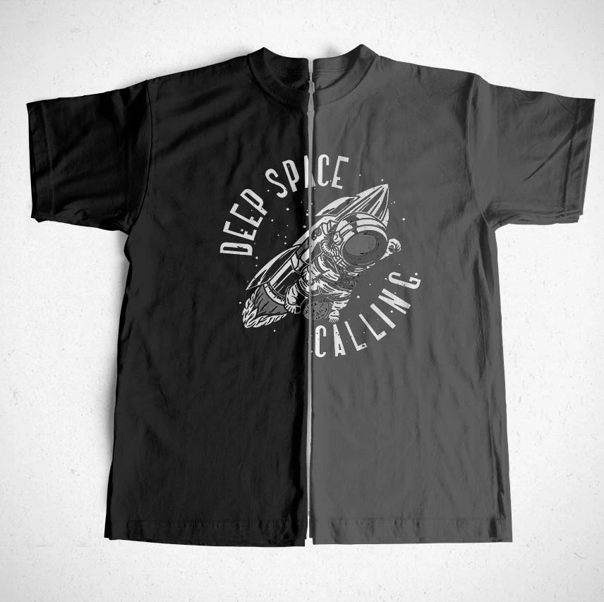 

COOLMIND 100% Cotton Loose Funny Space Man Unisex T Shirt Casual Coolmen Tshirt Big Size t-shirt Men Tee Shirts Tops