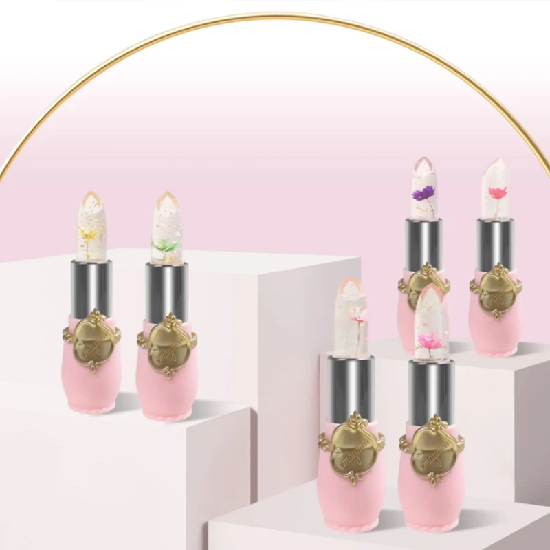 Набор губной помады 6 шт. меняющая цвет макияж желе кристально чистый стойкий