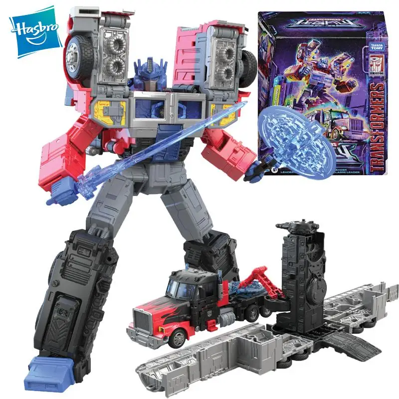

Hasbro Transformers Toys Generations Legacy Series Leader G2 Universe Laser Optimus Prime Action Figure 7 Inch Model