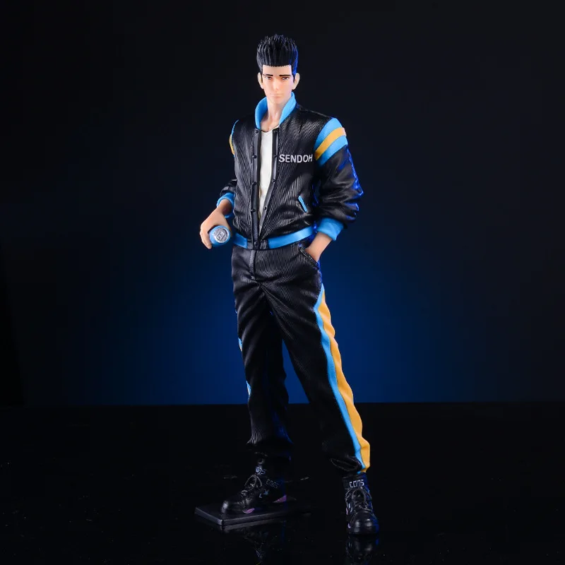 

Аниме-фигурка 30 см Slam Dunk Akira Sendoh, статуя из ПВХ, Коллекционная модель, игрушки, кукла для детей, реальный подарок