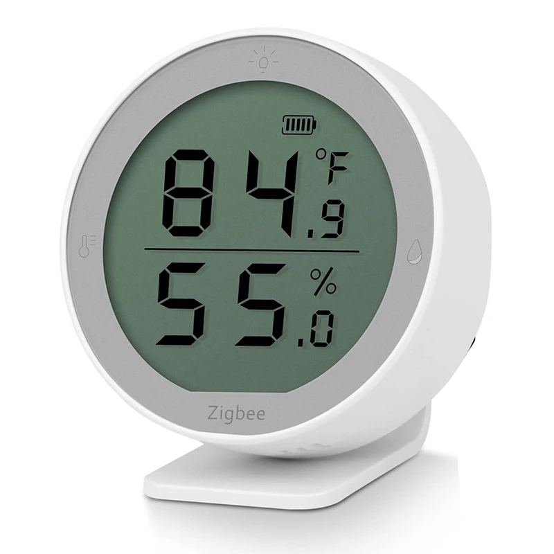 

Temperature And Humidity Sensor, Indoor Thermometer With App Notification Alert For Al-Exa IFTTT