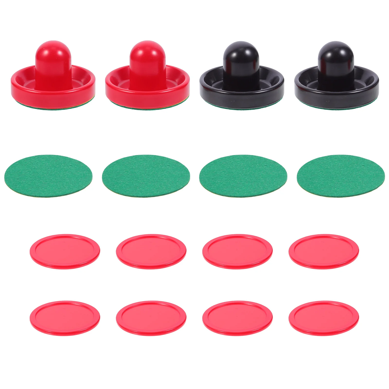 

1 Set Air Hockey Pucks Pushers Air Hockey Replacement Accessories for Game Table