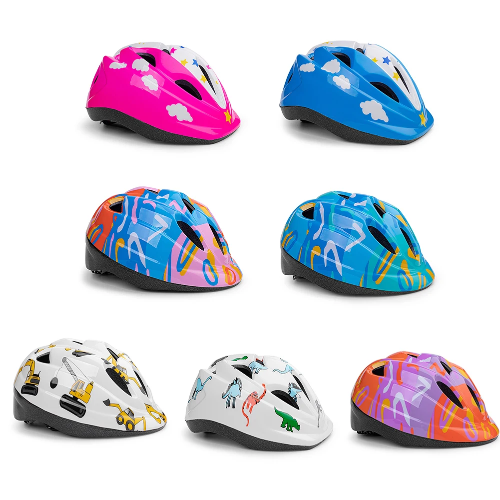 Детский шлем велосипедный защитный шлем анти-столкновения велосипедные шлемы противоударный легкий для скутера скейтборда