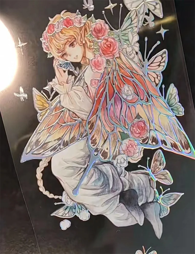 Блестящие серебряные ленты для домашних животных The Story Of Garden Girl школьные