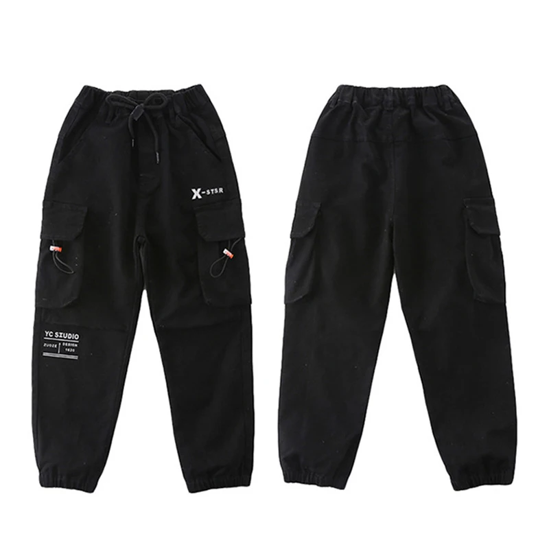 

Новинка весна-осень 2022, кружевные комбинезоны для мальчиков с эластичным поясом, повседневные трендовые брюки в западном стиле для мальчик...