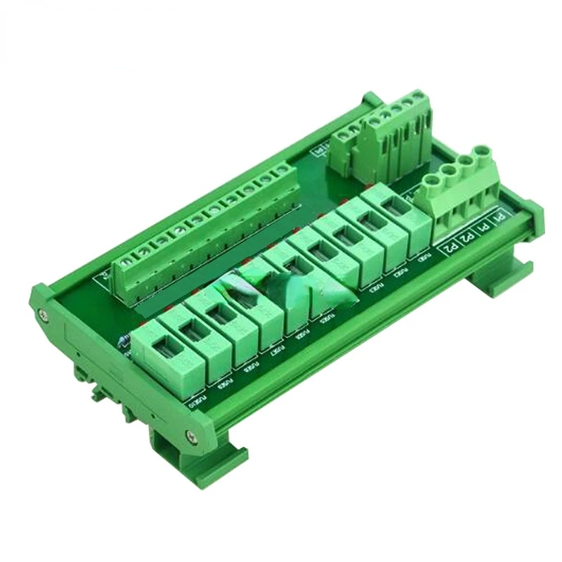 Плата модуля предохранителя с 10-позиционным распределением питания для