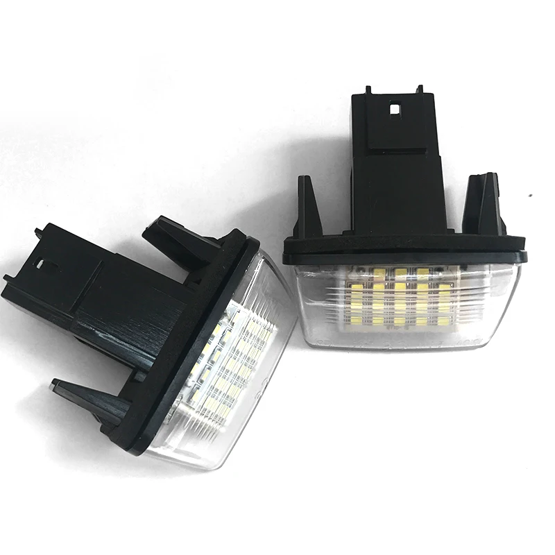 Светильник ка для номерного знака 2 шт. 6500 К белый подходит Peugeot 307 2000-2008 кабриолета