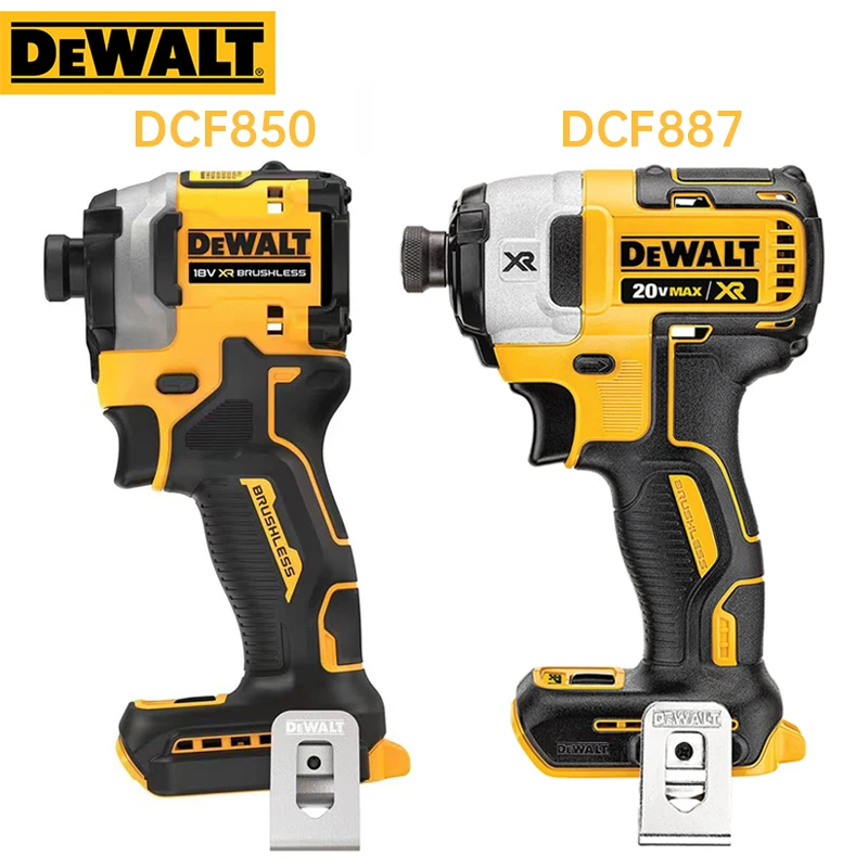 DEWALT DCF850 DCF887 ударный драйвер 20 в бесщеточный литиевый аккумулятор электрический