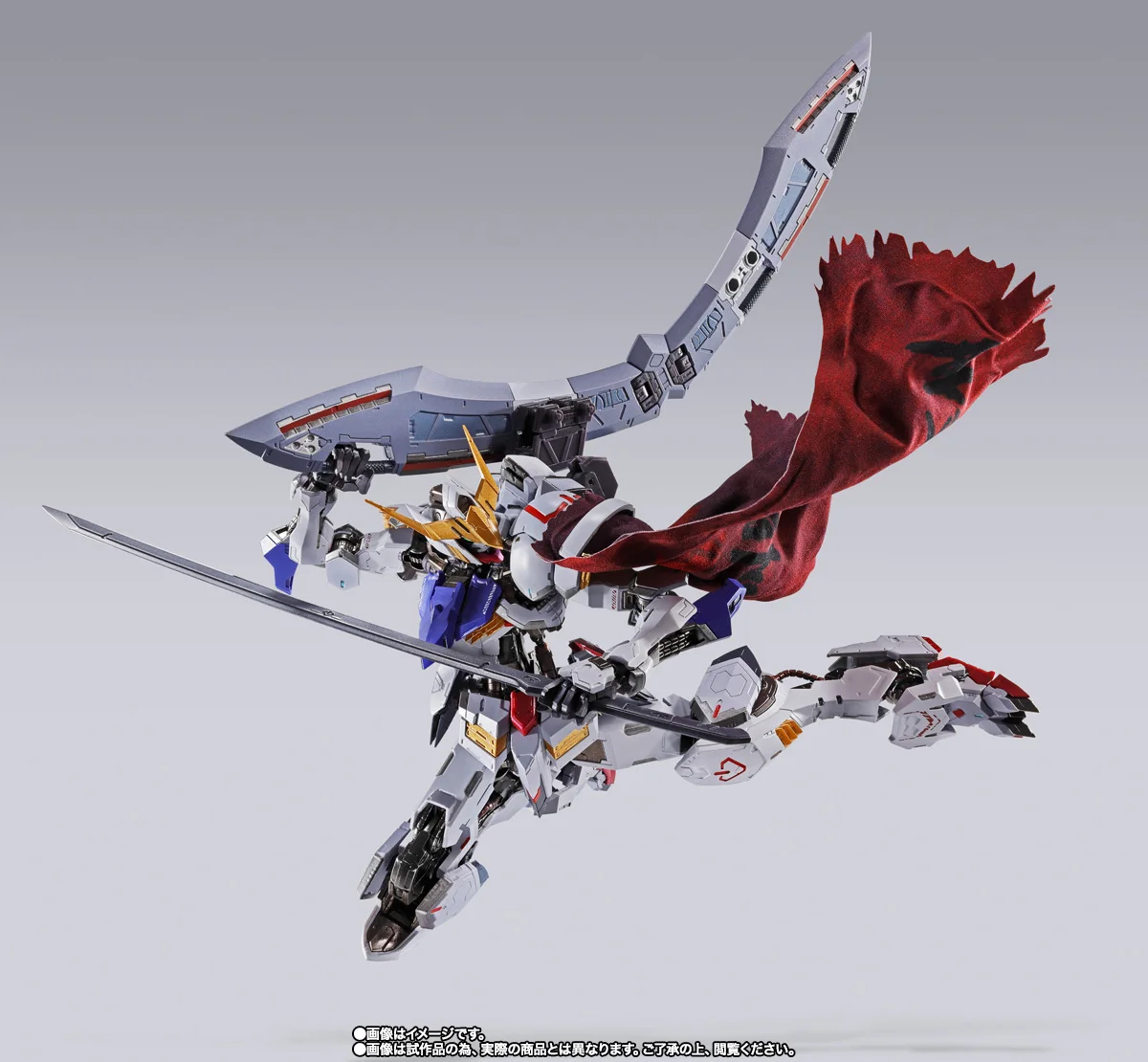 Фото В наличии: Bandai Gundam Barbatos (4-я форма) + Бумеранг-мачете, мобильный костюм Gundam Iron-Blooded Orphans, оригинальная модель в коробке, игрушка-подарок №4
