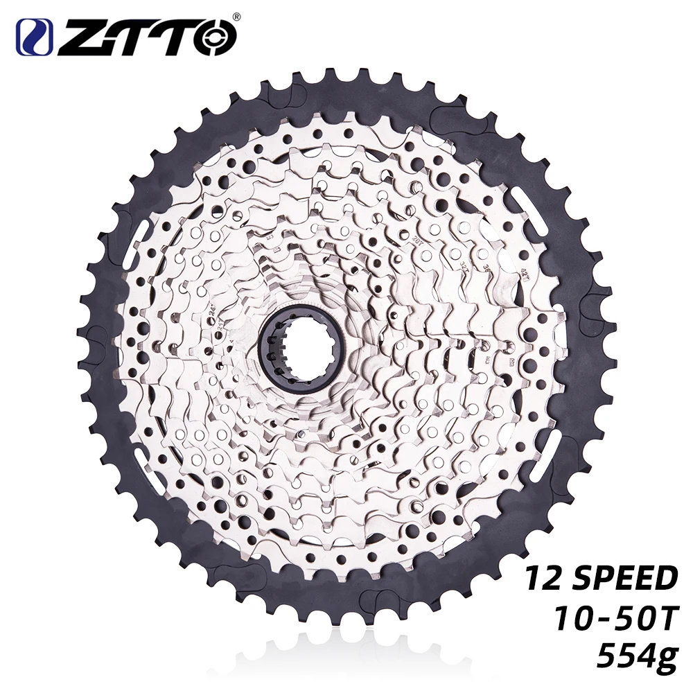 

ZTTO 12 Speed 10-50T MS Bicycle Cassette 12S MTB Freewheel MTB Moutain Bike M8100 M9000 M9100 Sprocket