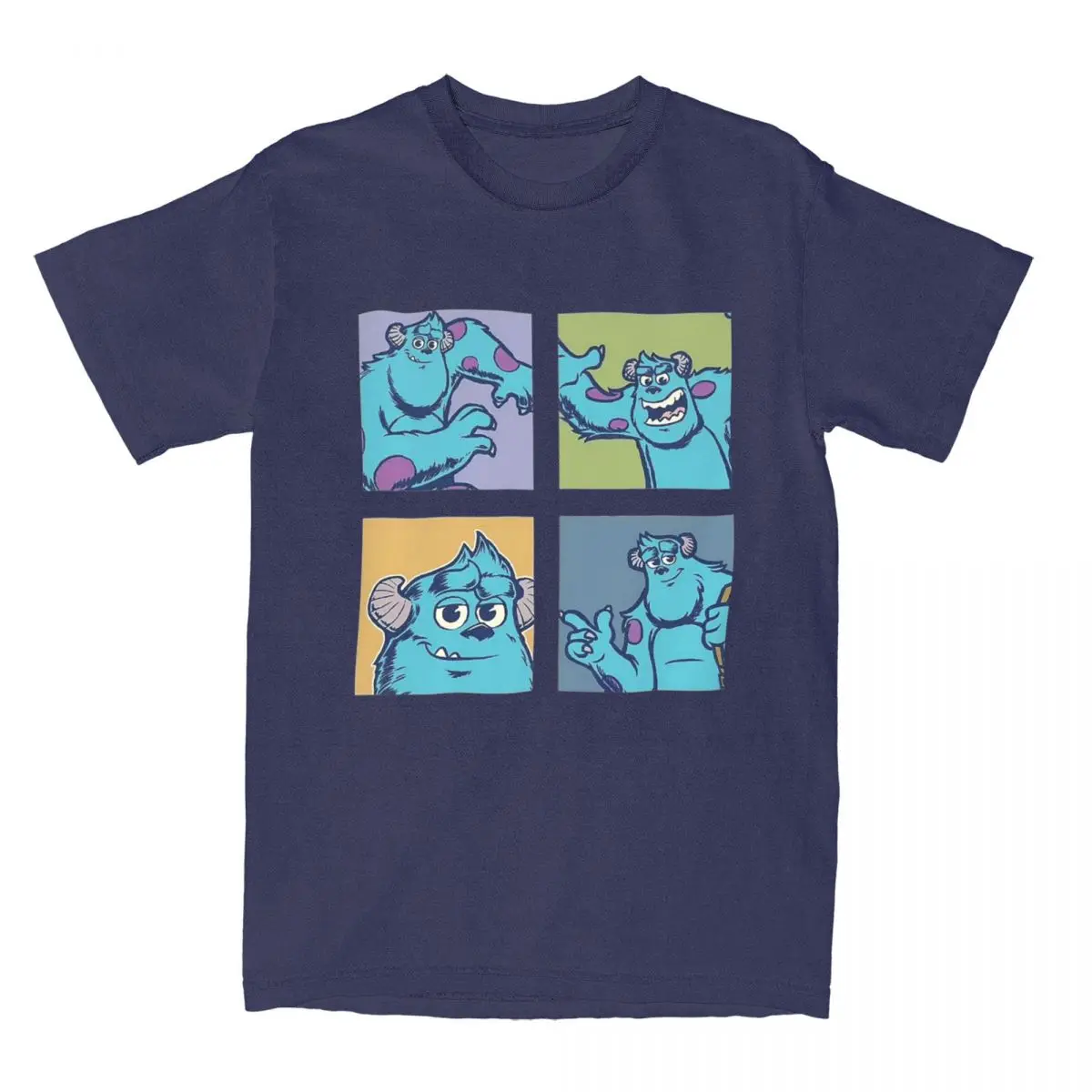 Мужские и женские футболки Sulley Sullivan Monsters Inc University топы из 100% хлопка футболка с