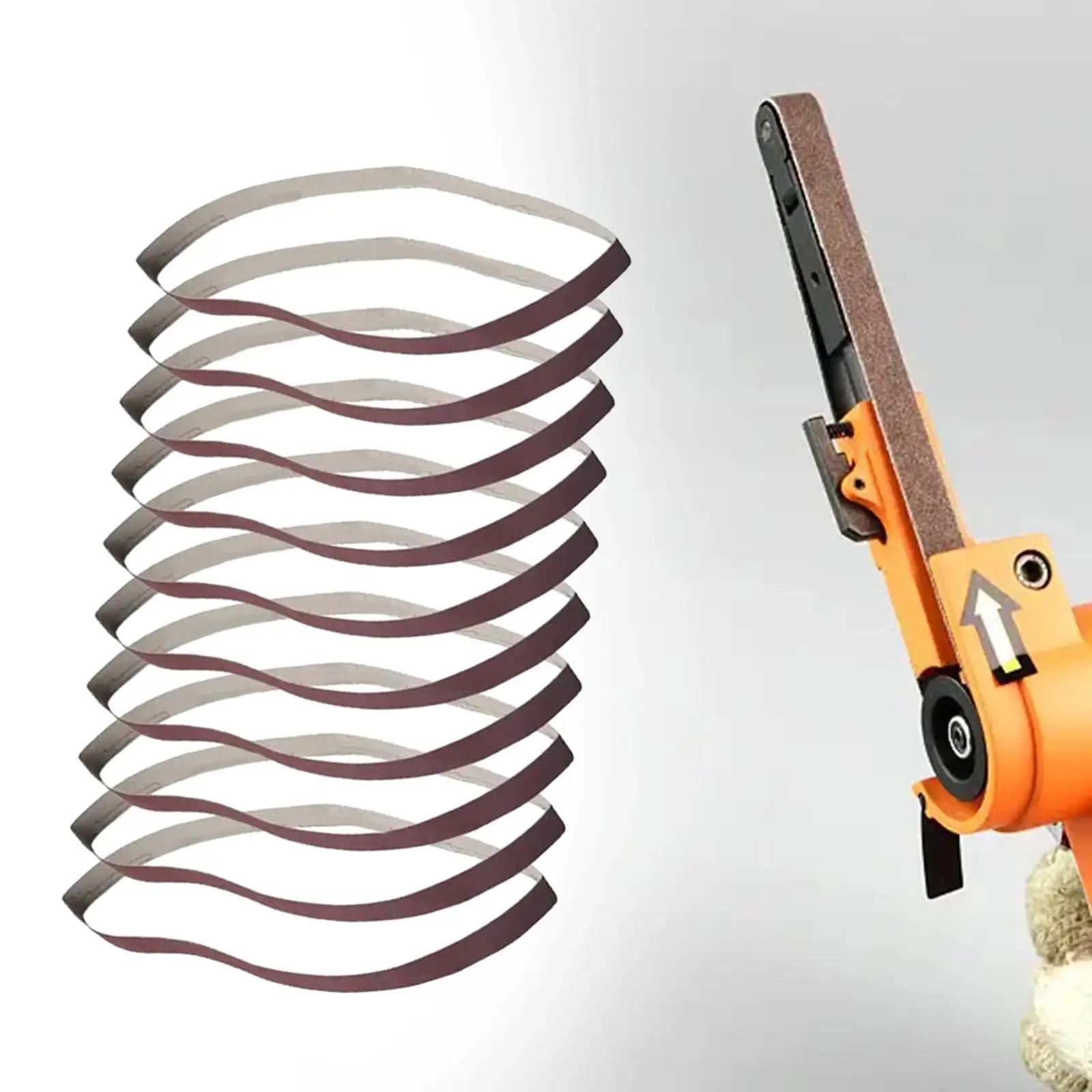 10 шт. угловая шлифовальная машина ремень деревообрабатывающие инструменты