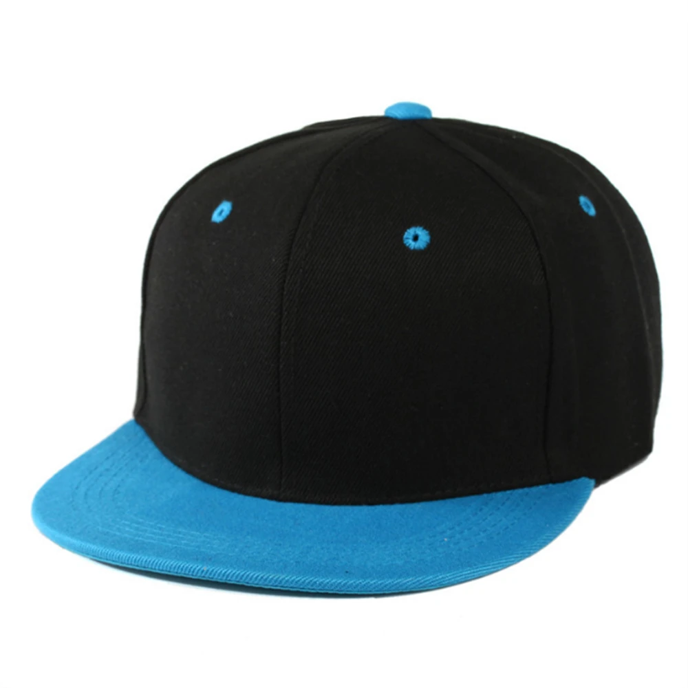 Colorblock Light Flat  Casual Fashion Trend  Baseball Cap Wild Student Hip Hop  Male Street Sun Hat images - 6