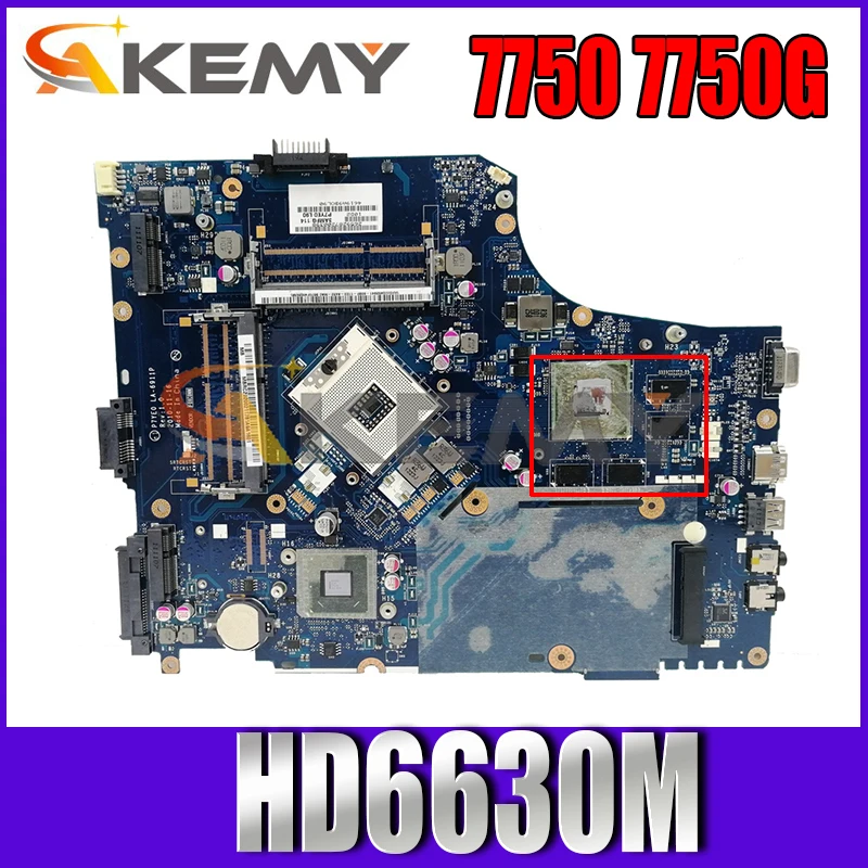 

MBRMK02001 MB.RMK02.001 For Acer ASPIRE 7750 7750G Laptop Motherboard P7YE0 LA-6911P Mainboard With 216-0810005 DDR3 100% Tested