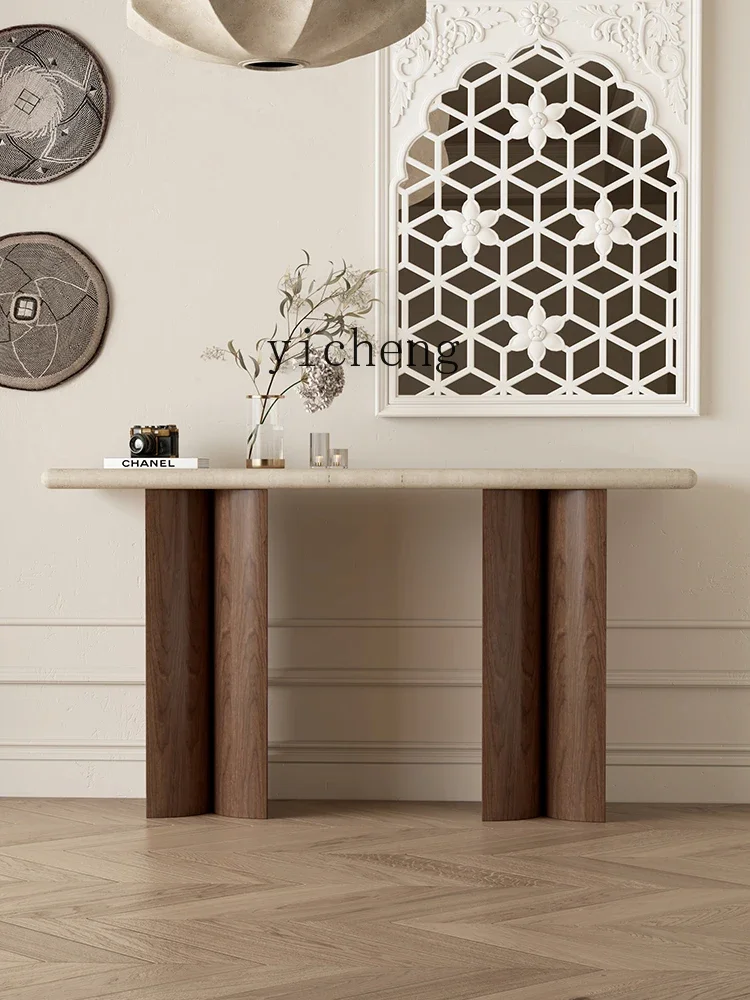 Домашний входной шкаф TQH на стену необычная перегородка роскошный мраморный вход