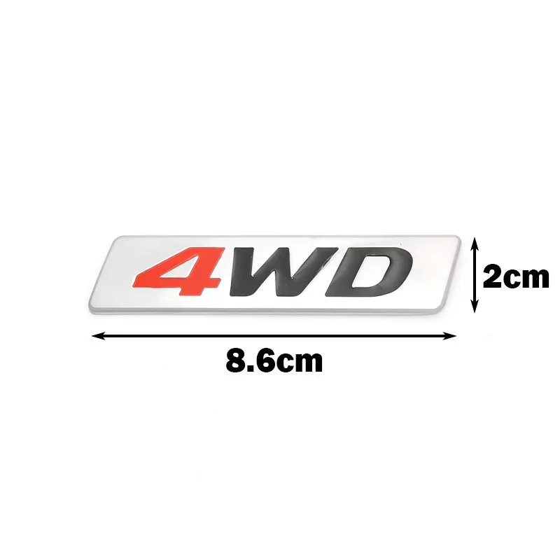 OTOKIT Новый 3D автомобильный Стайлинг металлический полноприводный стикер боковой