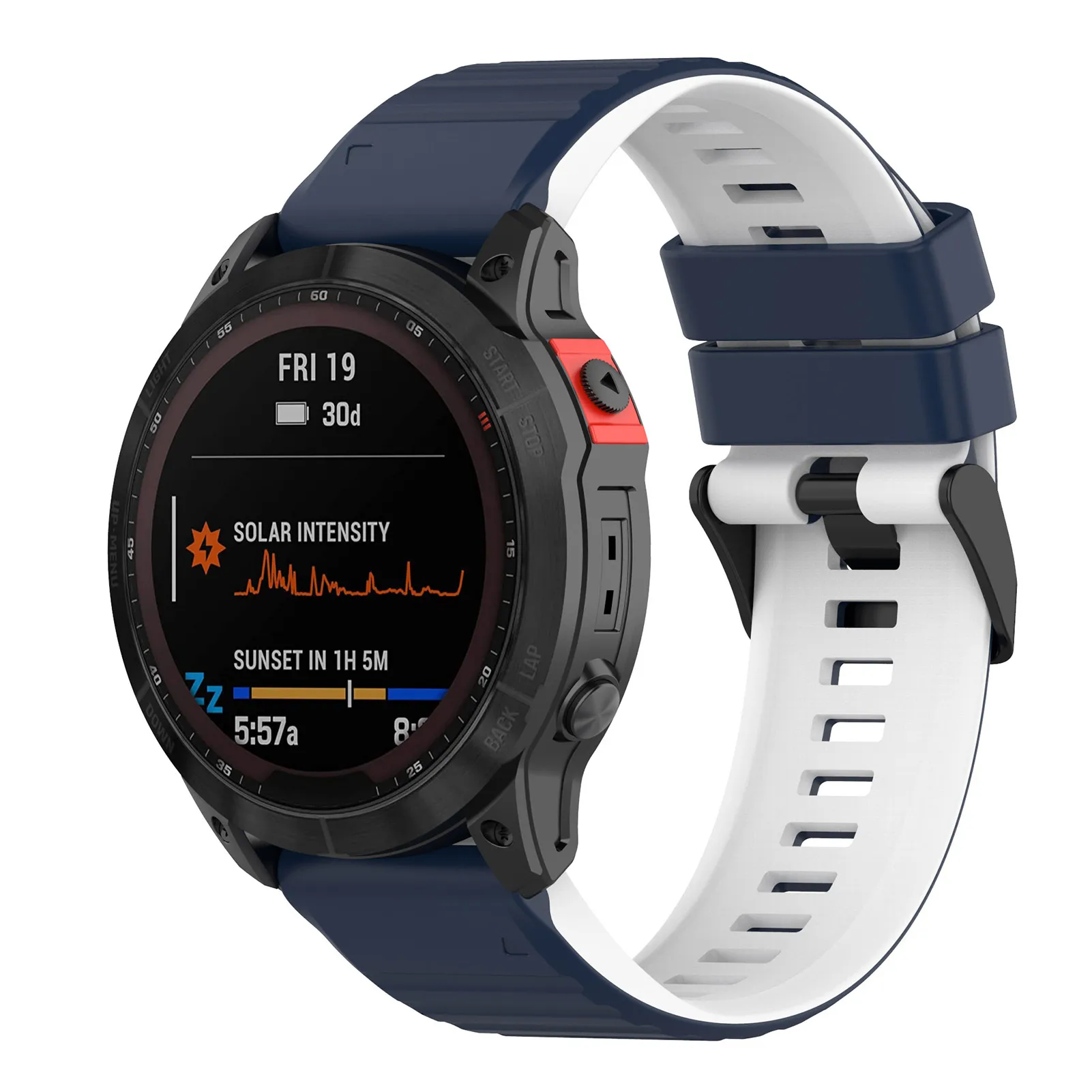 

Ремешок силиконовый для наручных часов, 22 мм, для GarminFenix 5 5P 6 6S Pro 7 Easyfit, браслет для смарт-часов Forerunner935 945