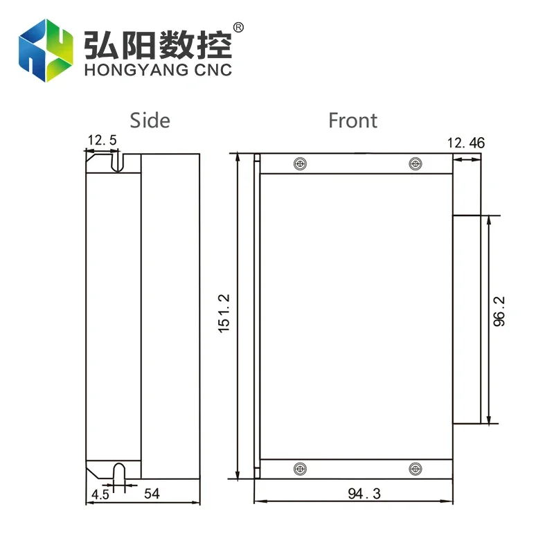 Драйвер YAKO SSD2608H гравировального станка адаптируется к трехфазному шаговому