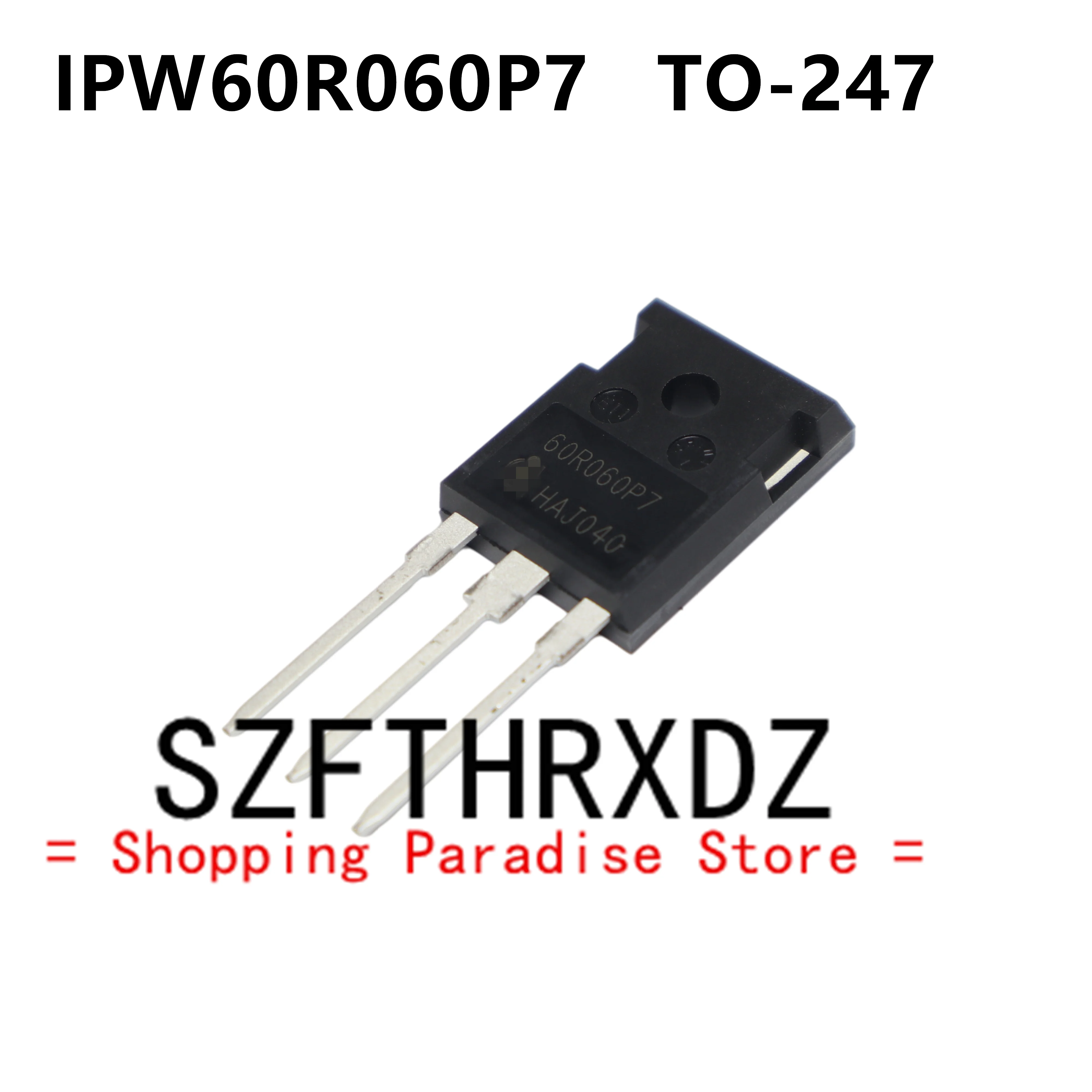 

10 шт. 100% новый импортный оригинальный IPW60R060P7 60R060P7 TO-247