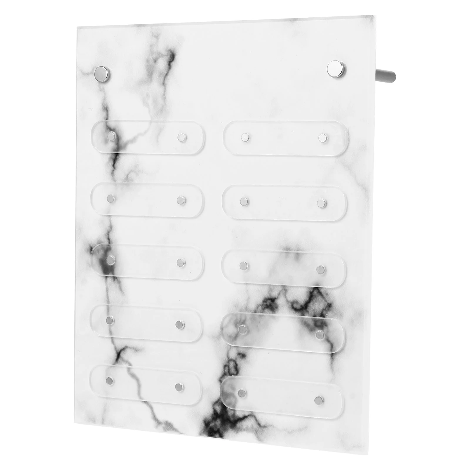 

Демонстрационная доска для ногтей, декоративный аксессуар, магнитные декоративные цветные карты, акриловый держатель для маникюра