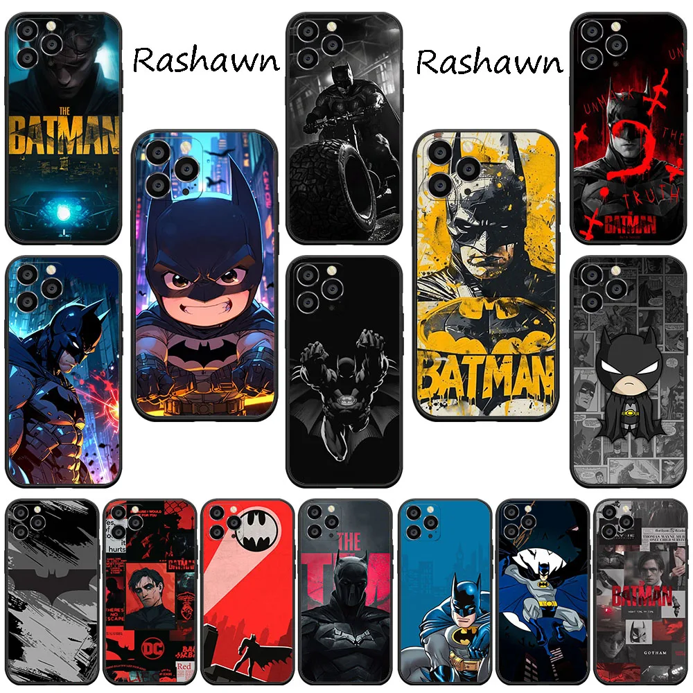 Гибкий чехол Бэтмен PK-27 DC для Xiaomi Redmi Note 6 6A 7 9 9T 9S 10S 10 10T Pro