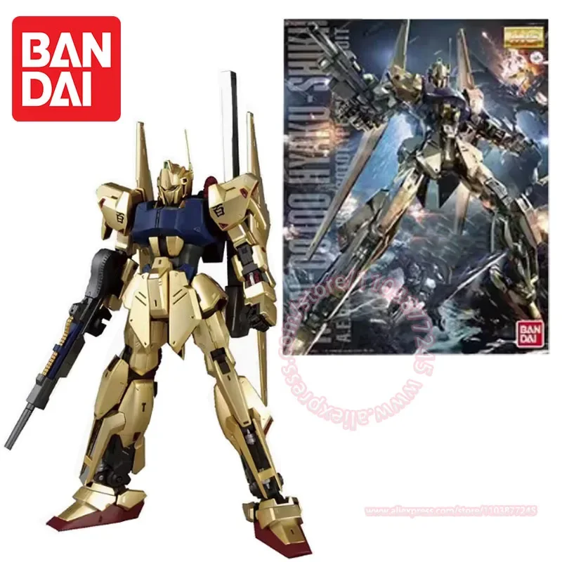 BANDAI GUNDAM MSN-00100 Hyaku Shiki Ver.2.0 Фигурка Детская игрушка Модное настольное украшение