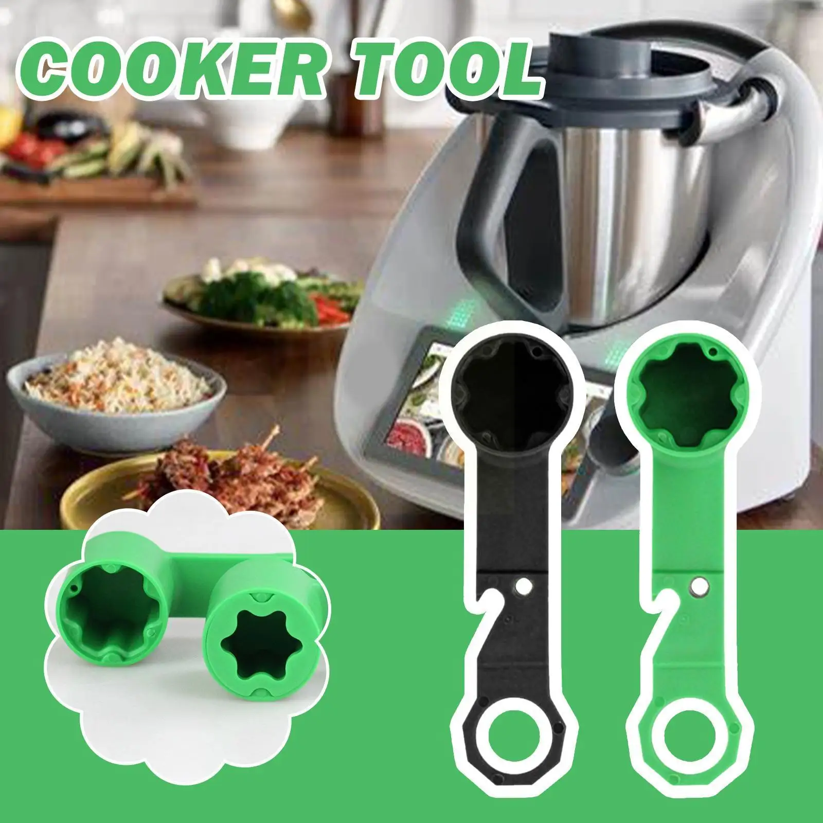 

Dough Pastry Remover Dough Flower Knife Turning Aid Part With Accessories Aid TM5 TM6 Thermomix Rotary Replacement Compatib T5Z1