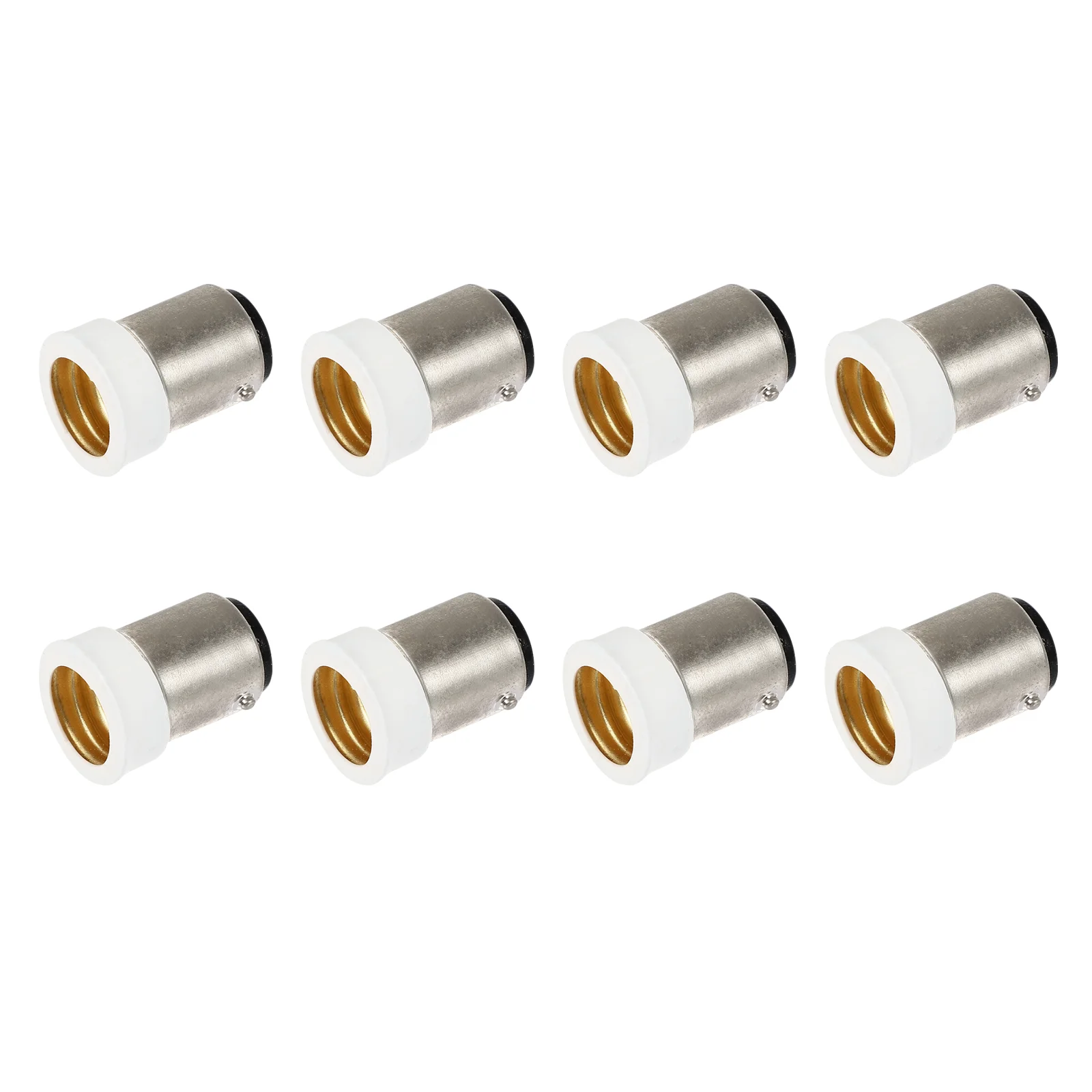 

8 Pcs Adapter Simple Household Durable Screw Base Practical Lamp Adapter Bulb Converter for LED Bulb LED Light
