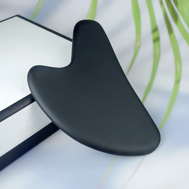 

Массажер Bian Stone Gua Sha, скребок для гуаши, массажер для лица, подтяжка лица, шеи, тела, инструмент для массажа, физиотерапия, 1 шт.
