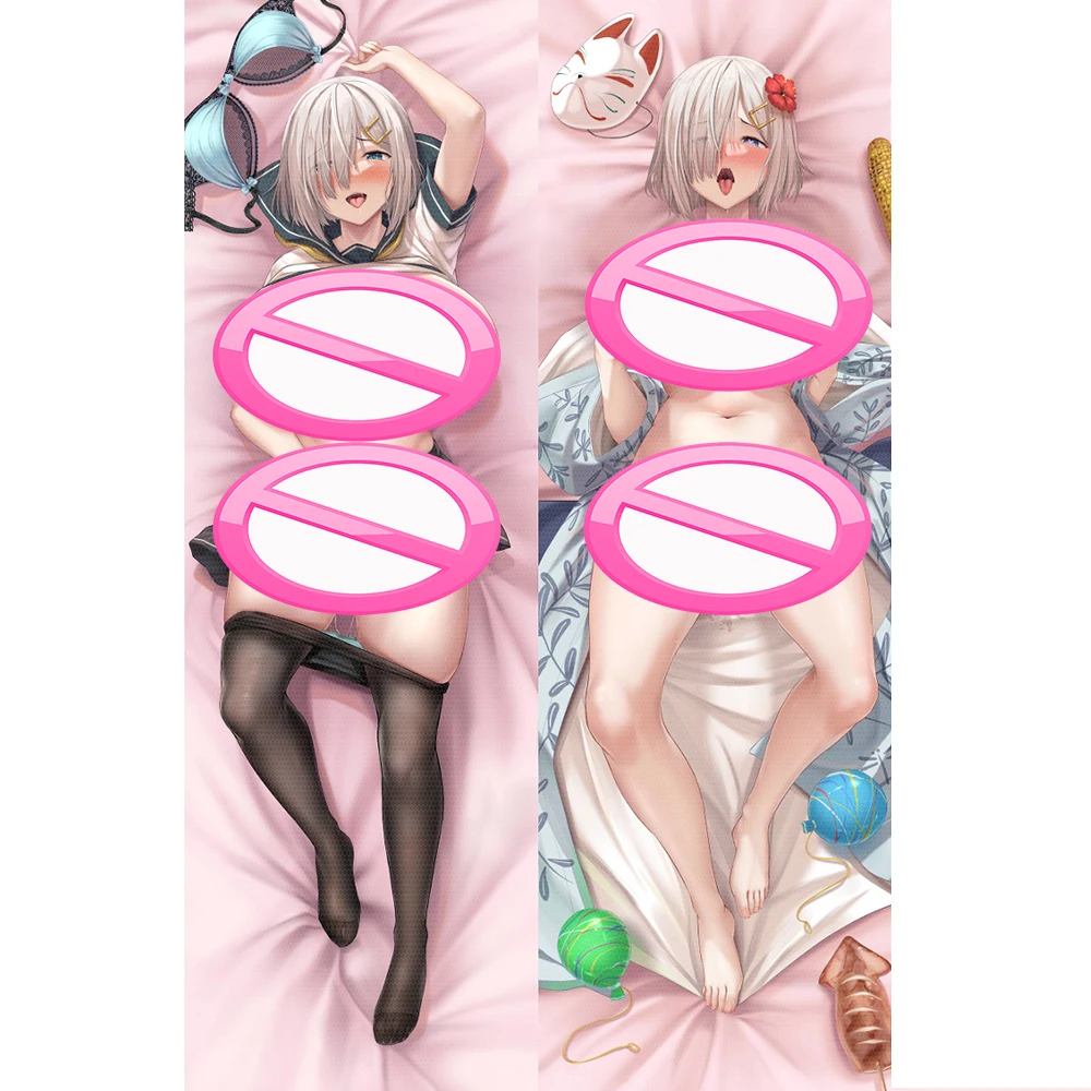 

Anime Dakimakura Waifu Hugging Body Pillow Case Cover 2-Side Print Otaku Fullbody Pillowcase Cosplay