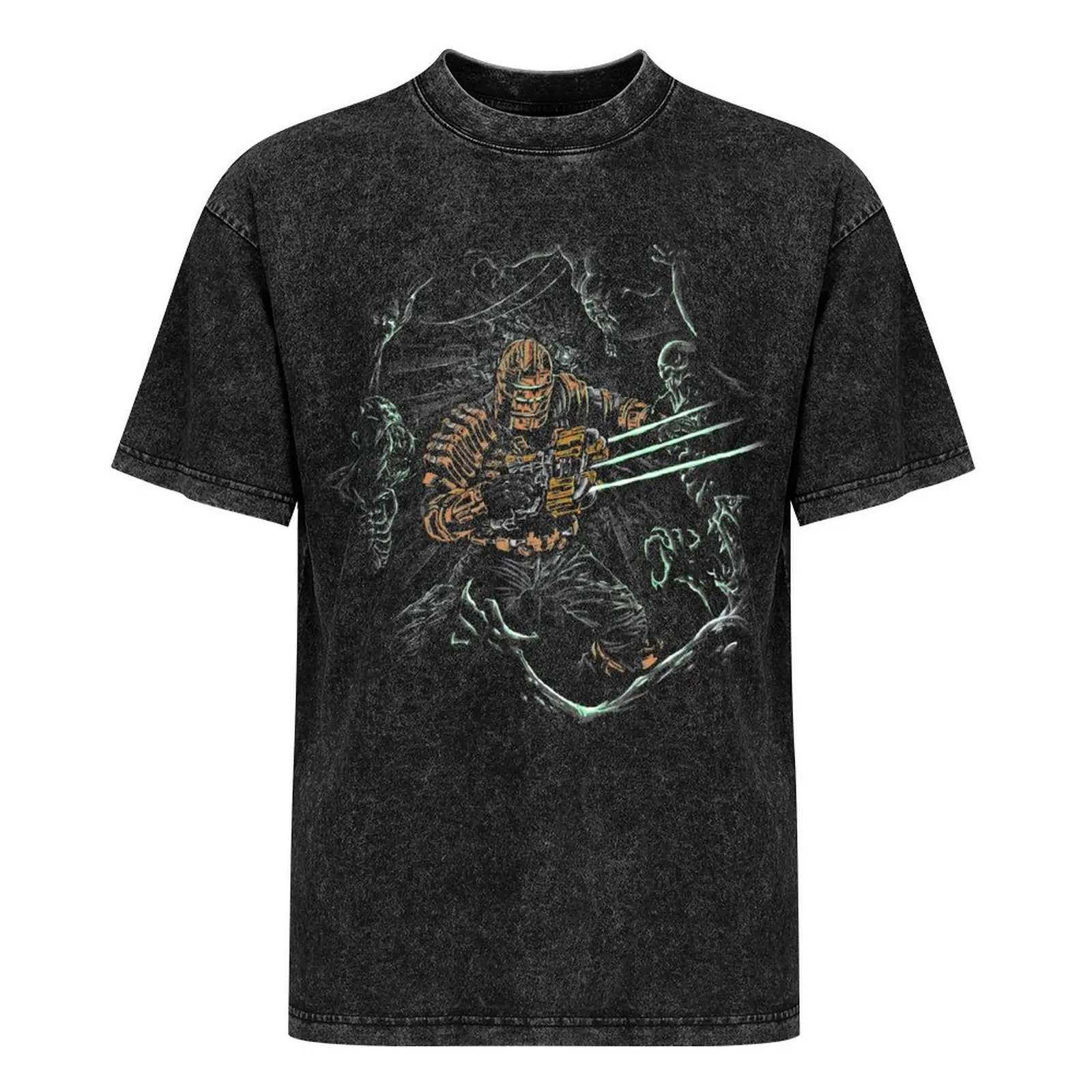 Футболка Necro Nightmare с графикой забавные футболки мемми мужская одежда