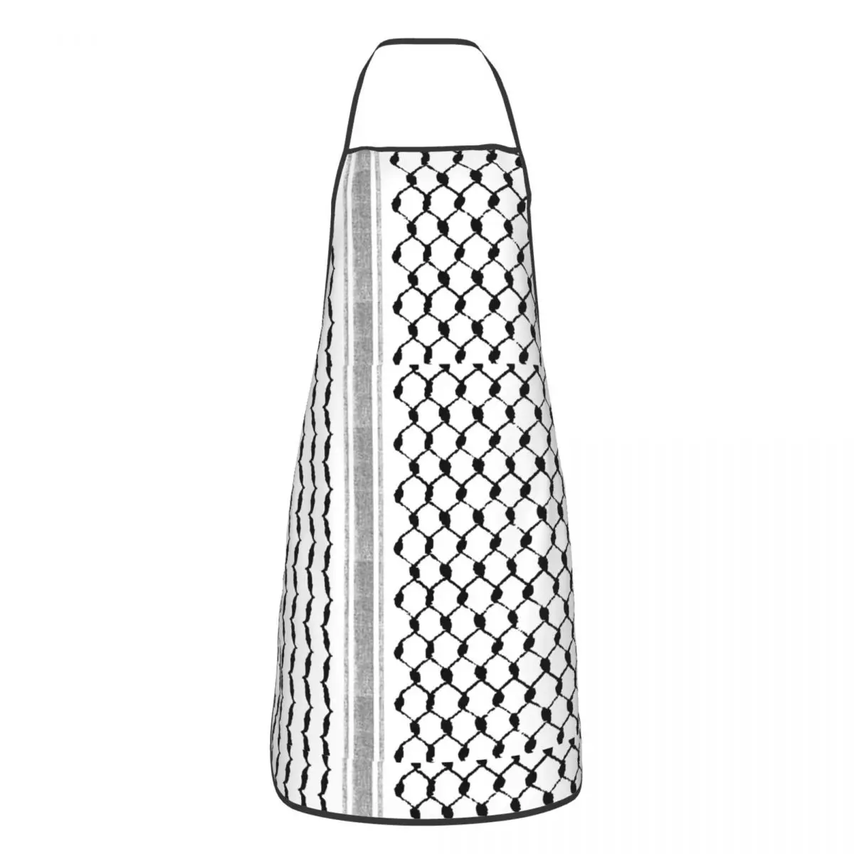 

Palestinian Hatta Kufiya Polyester Aprons Palestine Keffiyeh 52*72cm Cuisine Grill Baking Bib Tablier Hotel Pinafore Unisex Chef