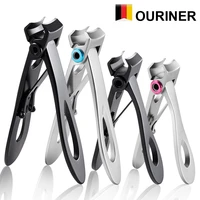 stainless steel nail clippers cutter trimmer manicure scissors thick hard toenail fingernail pedicure tools