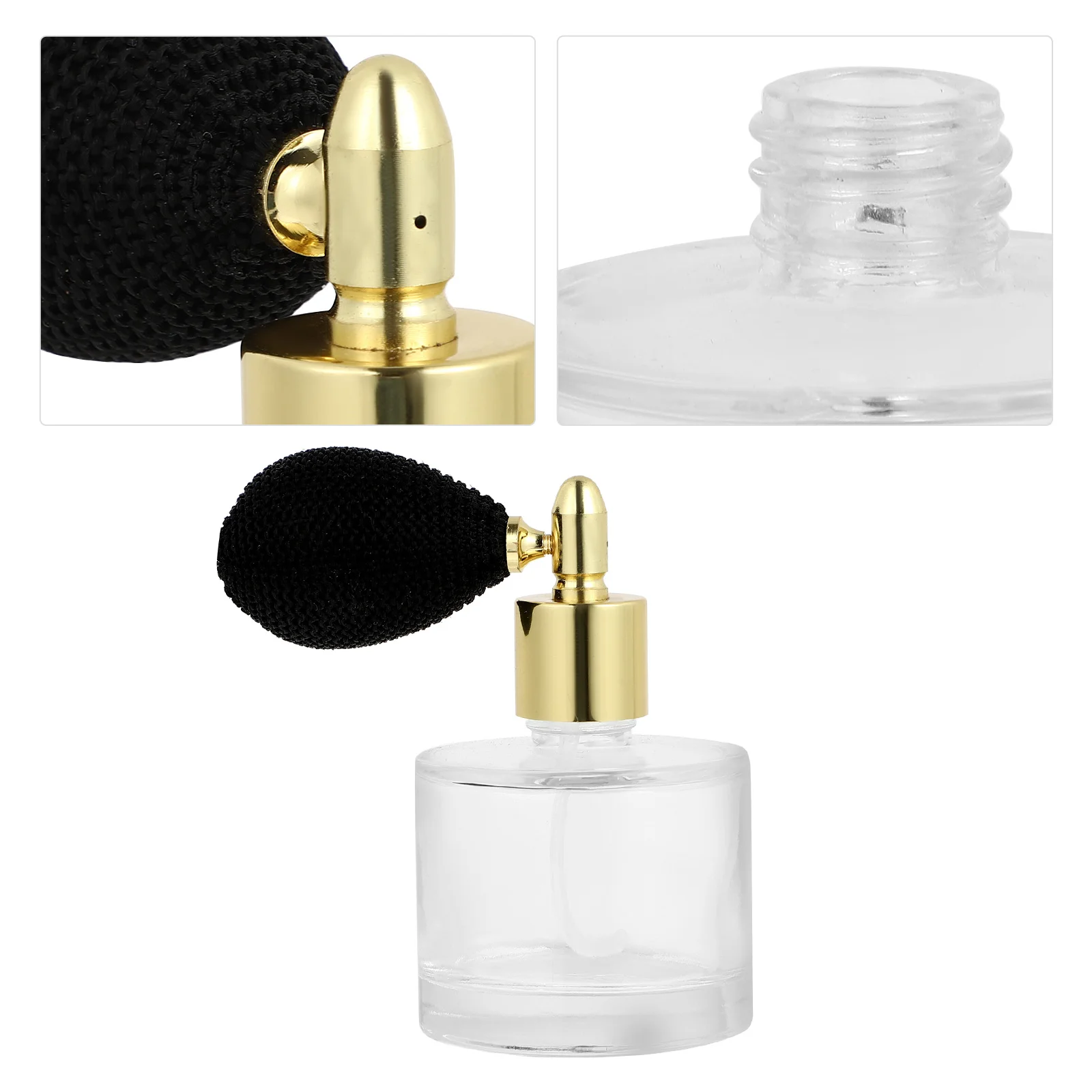 

50 Ml Air Bag Perfume Bottle Small Mini Perfumes Travel Refillable Container Glass Sprayer