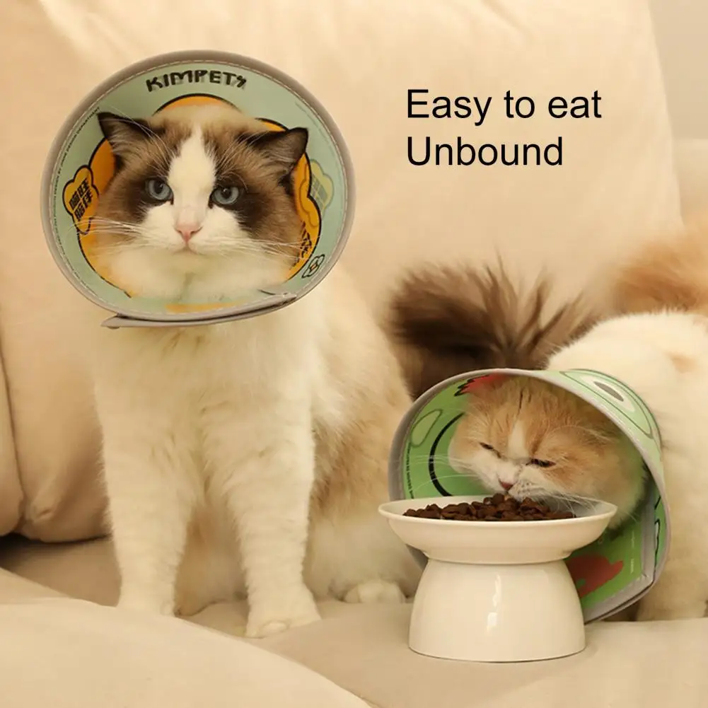 

Cat Protective Cone Useful 3 Styles Waterproof Pet Accessories Pet Recovery Collar Anti-Licking Cat Collar
