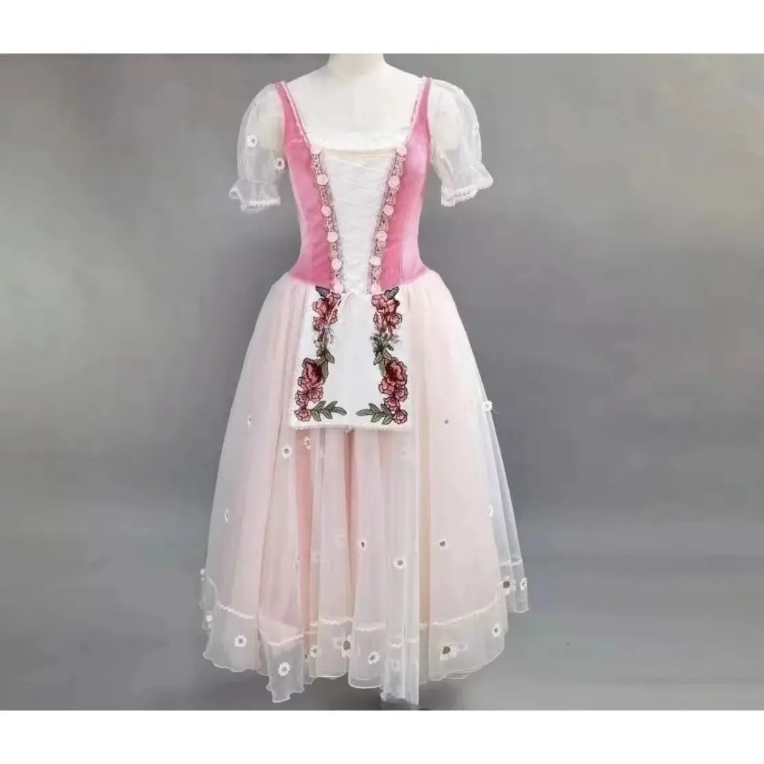 

Профессиональная балетная юбка, длинная юбка, изготовленная на заказ сказочное платье конфетного цвета для дочери и другие вариации для соревнований по выступлениям