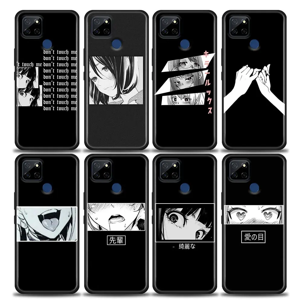 

Anime Aesthetic Japanese Funda Coque Phone Case for Realme 5 6 7 7i 8 8i 9i 9 XT GT GT2 C17 Pro 5G SE Master Neo2 TPU Case Capa